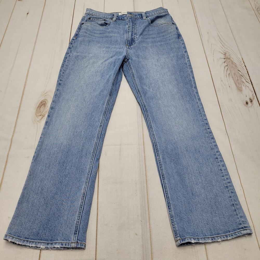 Denim Forum the Bailey high rise boot bootcut kick crop jeans size 29 Aritiza